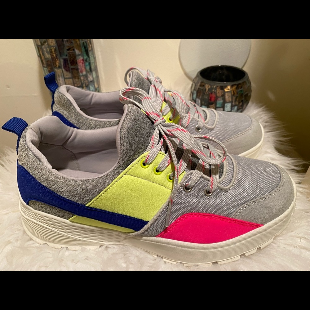 Multi color sneakers